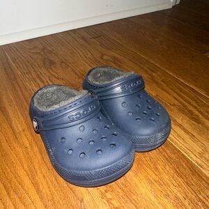 CROCS Kids Dark Blue Slippers
